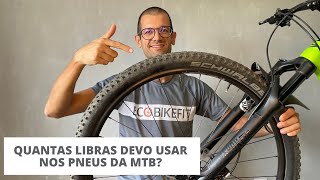 Como calibrar pneus da MTB [upl. by Amabelle]