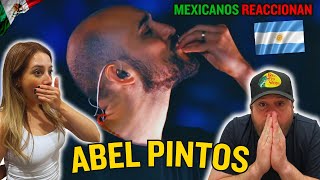 MEXICANOS REACCIONAN a ABEL PINTOS  EL MAR  EN VIVO ESTADIO RIVER PLATE [upl. by Castor]