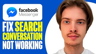 How To Fix Messenger Search Conversation Not Working 2024 [upl. by Cirdla837]