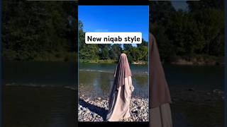 New niqab style 😎✨️😍 hijab niqab abaya niqabi muslimclothing niqabee [upl. by Nauqat577]