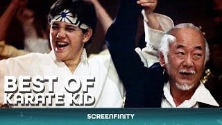 The Best Karate Kid Moments 🥋 quotWax On Wax Offquot Compilation  Screenfinity [upl. by Middlesworth809]