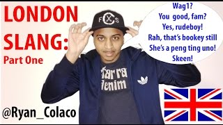 London Slang Part 1  UK Slang  British Slang  English Slang  As Used By Drake [upl. by Kahcztiy]