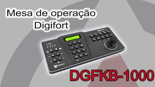 Mesa Controladora Digifort  DGFKB 1000 [upl. by Walling349]