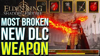 Elden Ring DLC  New Highest Damage Weapon is Actually Cracked Impaler Shadow of the Erdtre Build [upl. by Acinomal]