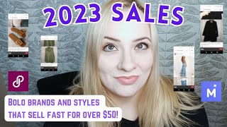 What Sold for Over 50 in 2023 What Sells FAST on Poshmark and Mercari [upl. by Ag744]