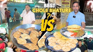 Best Chole Bhature Of Delhi 🔥 Highest Selling Chole Bhature Biggest Bhatura [upl. by Pacifa]