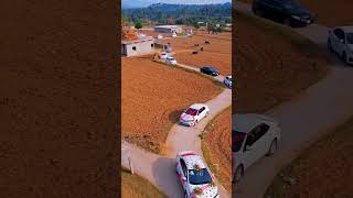 Drone Video Wedding Car 🚗 By Malkeet films punjabi viralvideo trend trending [upl. by Retsub]