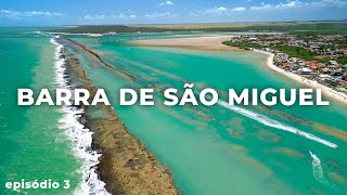 CONHEÇA BARRA DE SÃO MIGUEL EM ALAGOAS Falésias Marechal Deodoro Lagoa do Roteiro [upl. by Airot]