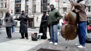 Cantores de Rua em Nova York [upl. by Ysiad]