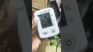 Microlif blood pressure Monitor microlife bpmachine shorts reels [upl. by Aikcin846]