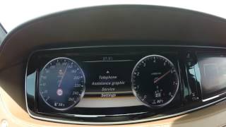 MercedesBenz S500 4Matic  14  W222  Acceleration 0  200 KmH [upl. by Kraft]