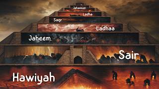 The 7 LEVELS OF HELL JAHANNAM Explained in 5 Minutes [upl. by Artenal]