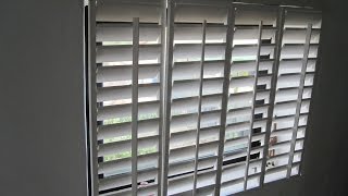 plantation shutters homemade plantation shutters [upl. by Adniuqal]