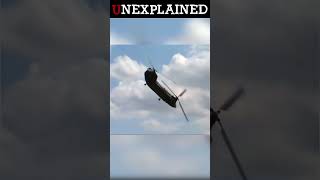 Chinook Handbrake Turn  Unbelievable Aviation Moments shorts [upl. by Sloane]