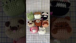 Crochet Ideas for you💡Tutorials on my channel💕 crochet handmade amigurumi crochettutorial [upl. by Ylsel]