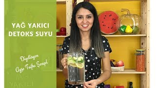 Yağ Yakıcı Detoks Suyu ve İştah Kapatıcı Diyet Tarif  Diyetisyen Ayşe Tuğba Şengel [upl. by Nicolle]