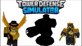 The BEST Golden Skins In a Nutshell TDS Tower Defense Simulator tds Roblox [upl. by Akibma]