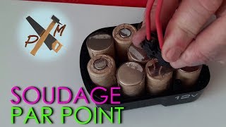 Soudure par point avec une batterie 12v  Simple et efficace pour quelques points de soudure [upl. by Shig]