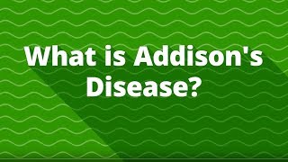 What is Addisons Disease Adrenal Hormone Insufficiency [upl. by Airahs]