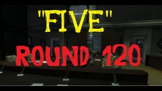 Zombie BO  quotFivequot Round 120 Solo [upl. by Nodearb156]