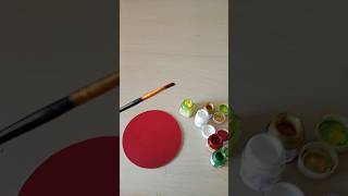 Amazing Idea 💡 FLOWER PAINTING TUTORIAL 🙂 shortvideo craftchannel diypainting entertainmentart [upl. by Norty298]