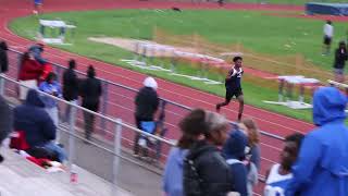 Lathan Scott Wins 400 Meter at James Blunt Invitational 2024 We do not own this music [upl. by Netsud298]