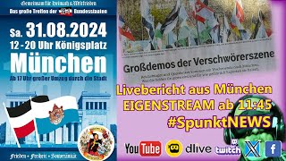 SpunktEIGENSTREAM LIVE aus München  Das große Treffen der 251 Bundesstaaten [upl. by Sirret101]