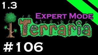 Lets Play Terraria 13 Expert Mode  Episode 106  Tall Gates [upl. by Halli11]