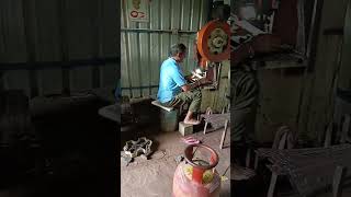 Sheet metal cutting faceonshivam viralshort shortsvideo [upl. by Netsirc536]