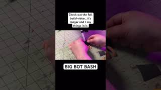 What’s the BIG BOT BASH I hear you ask shorts craft scratchbuild robot [upl. by Eenot]