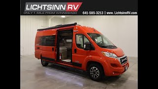 LichtsinnRVcom  New Winnebago Spitfire Orange Travato 59K  Class B Gas Motorhome [upl. by Leisam]