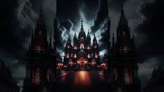 Majestic Gothic Architecture  Dark Clouds  Mystical Vibe [upl. by Eisenberg]