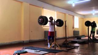 Senior National Weightlifting Team preparing for Nationals Armenia [upl. by Ramor872]