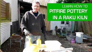 20 Tin Foil Saggar Fire Pottery in a Raku Kiln [upl. by Okajima427]