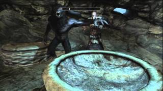 Skyrim Werewolf equip glitch [upl. by Christos]