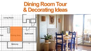 Dining Room Tour and Decorating Ideas [upl. by Whetstone]