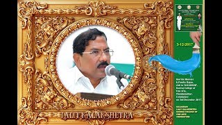 Lalit kalakshetra HONBLE MINISTER K PANDIA RAJAN Speech [upl. by Yhtak]