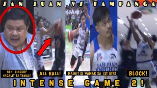 MPBL HIGHLIGHTS  NORTH FINALS GAME 2  SAN JUAN VS PAMPANGA  NOVEMBER 11 2024 [upl. by Pavior]