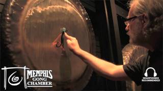 38quot Paiste Sedna Gong  Played by Michael Bettine at Memphis Gong Chamber [upl. by Lehcin]