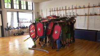 Kids Form Roman Legion at Summer Camp [upl. by Eeneg]