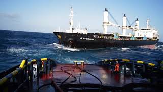 Salvage of vessel by ALP tug [upl. by Audre]