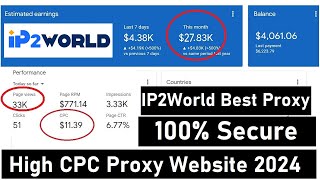 Best Residential Proxies Website 2024  IP2World Best amp High Quality Residenstional Proxy [upl. by Acinoj]