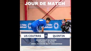 J4 N1 US COUTRAS  QUINTIN RC Championnat de France 20242025 [upl. by Anitsugua]