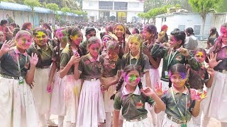 HAPPY HOLI VIBES HOLI CELEBRATION 🎊🎉 23324  FULL ENJOYMENT RAKENDRA SIR BHOJPURI STYLE [upl. by Yvor]