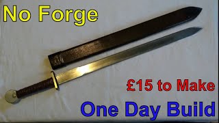 How to make a sword for £15 No Forge [upl. by Ledua]