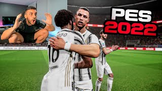 MI PRIMERA VEZ JUGANDO PES 2022  ¿FIFA 22 TIENE AHORA RIVAL [upl. by Baggott]