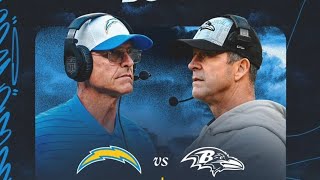 Chargers vs Ravens MNF [upl. by Odrareve]