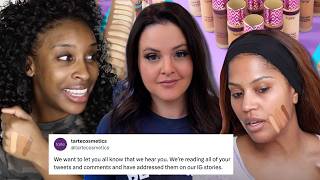 Behind the Controversy The Tarte Shape Tape Foundation Launch [upl. by Shuler]