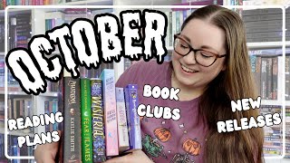 October Reading Plans  TBR new book releases book clubs [upl. by Dambro808]