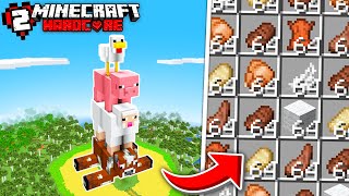 I Built the Ultimate Automatic Animal Farm in Minecraft Hardcore [upl. by Thomsen]